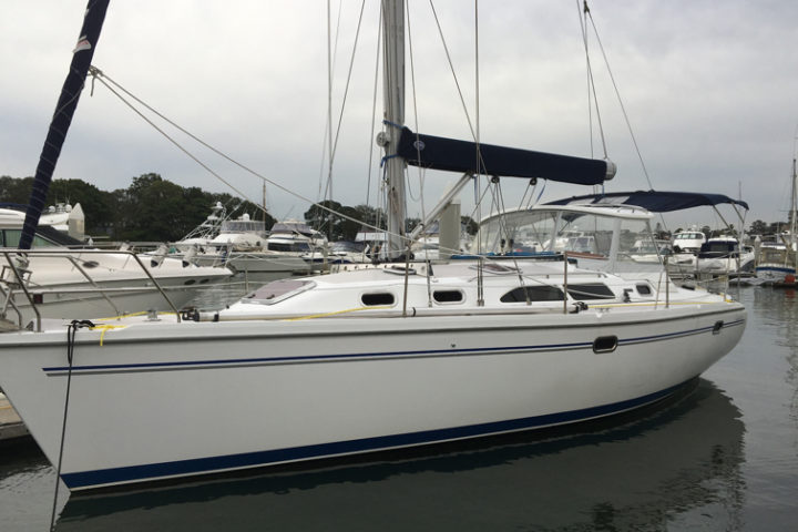 delivery skipper and crew delivered yacht from Sydney